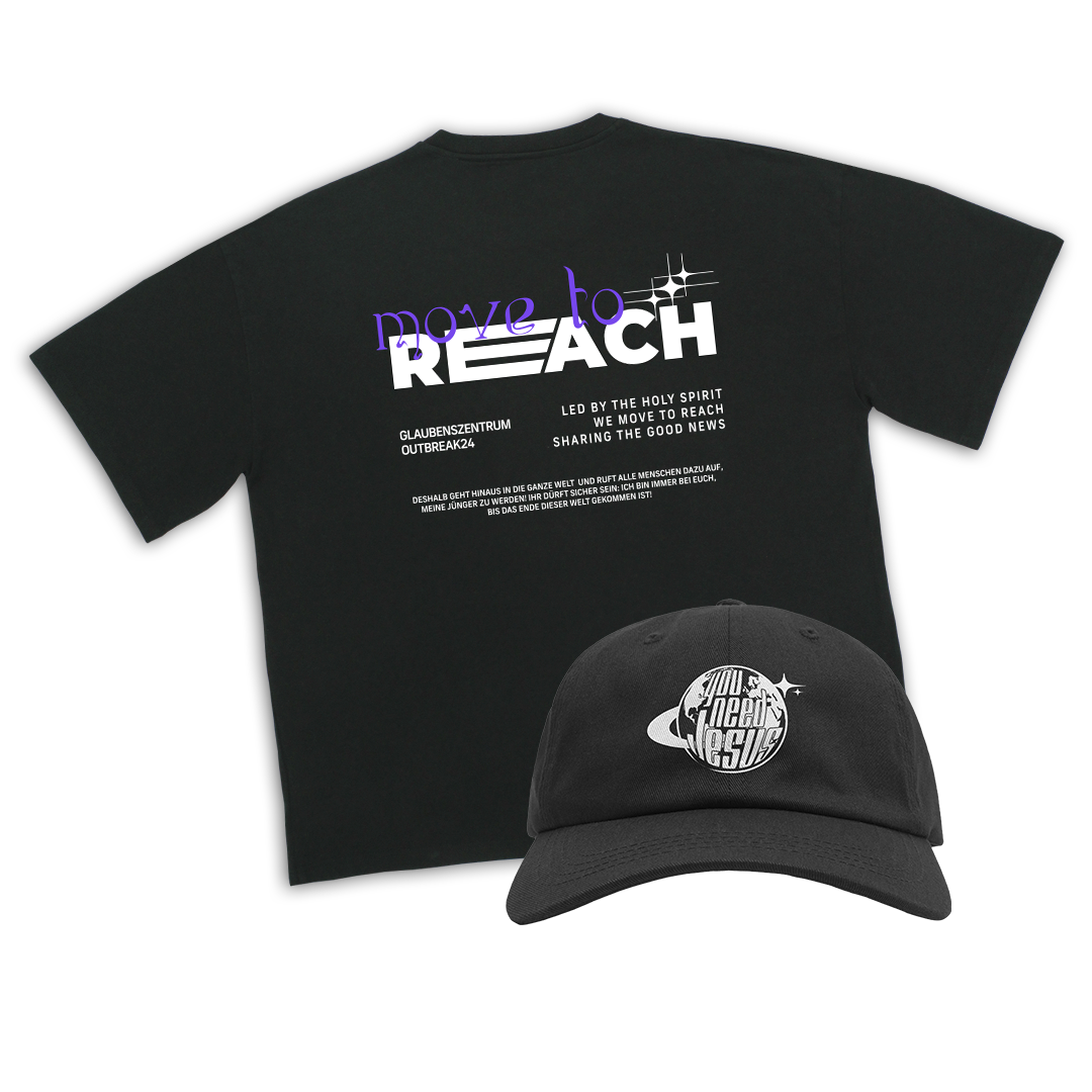 Set "Move to reach" - T-Shirt + Cap