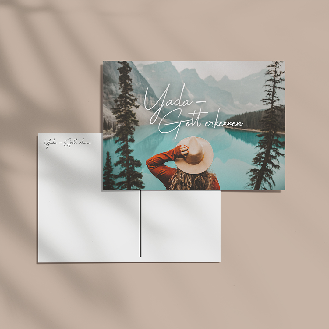 Postkarte: Yada - Gott erkennen 